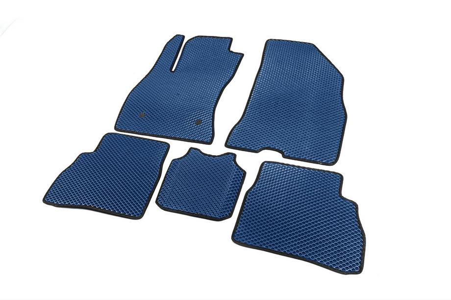 Fiat Doblo II 2010-2022 Tapis de sol EVA (Bleu) Image