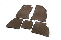 Fiat Doblo II 2010-2022 Tapis de sol EVA (Marron) photo 2