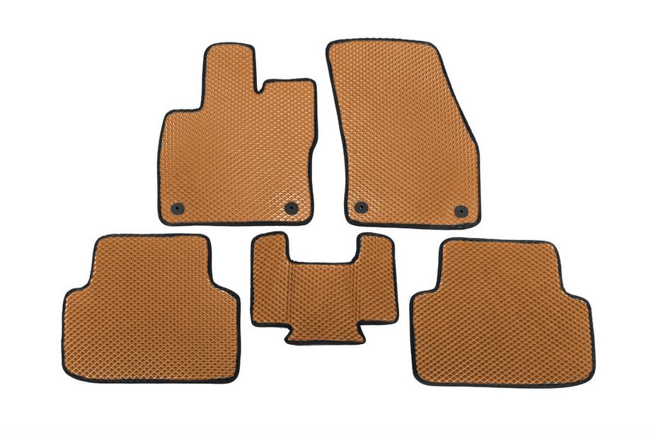 Volkswagen Golf Sportsvan 2014-2020 Tapis de sol EVA (Orange) Image
