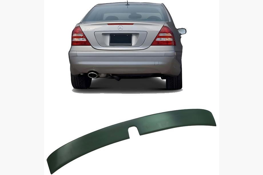 Mercedes C-class W203 2000-2007 Aileron Arrière DPT (SD, Noir Brillant) Image