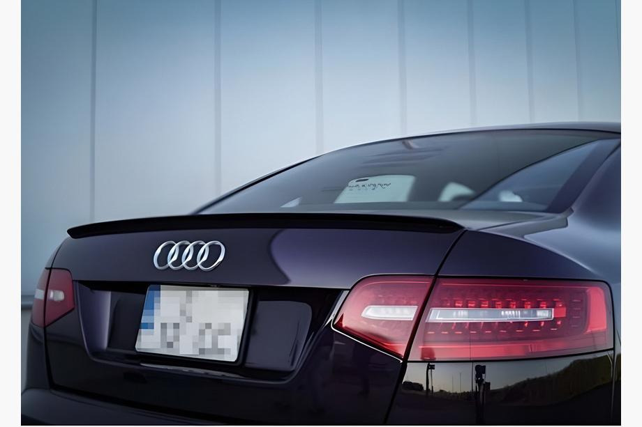 Audi A6 C6 2004-2011 Aileron DPT (Noir Brillant) Image