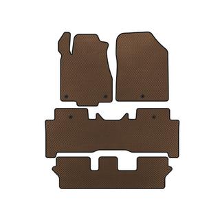 Tapis de sol EVA (3 Rangées, Marron)