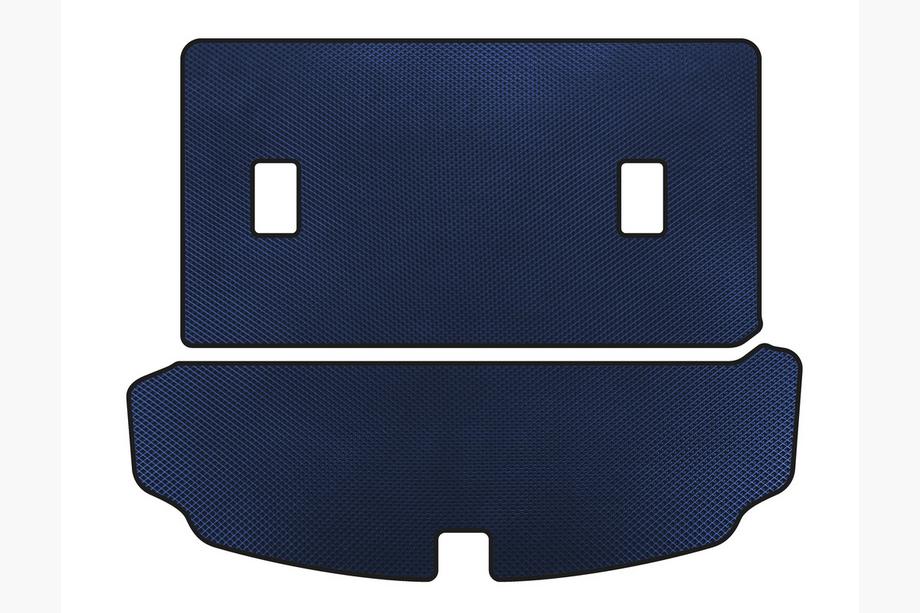 Acura MDX 2007-2013 Tapis de coffre EVA V-2 (Bleu) Image