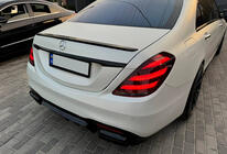 Mercedes S-class W222 2013-2022 Diffuseur arrière BRB (apprêté, 2018+) photo 10