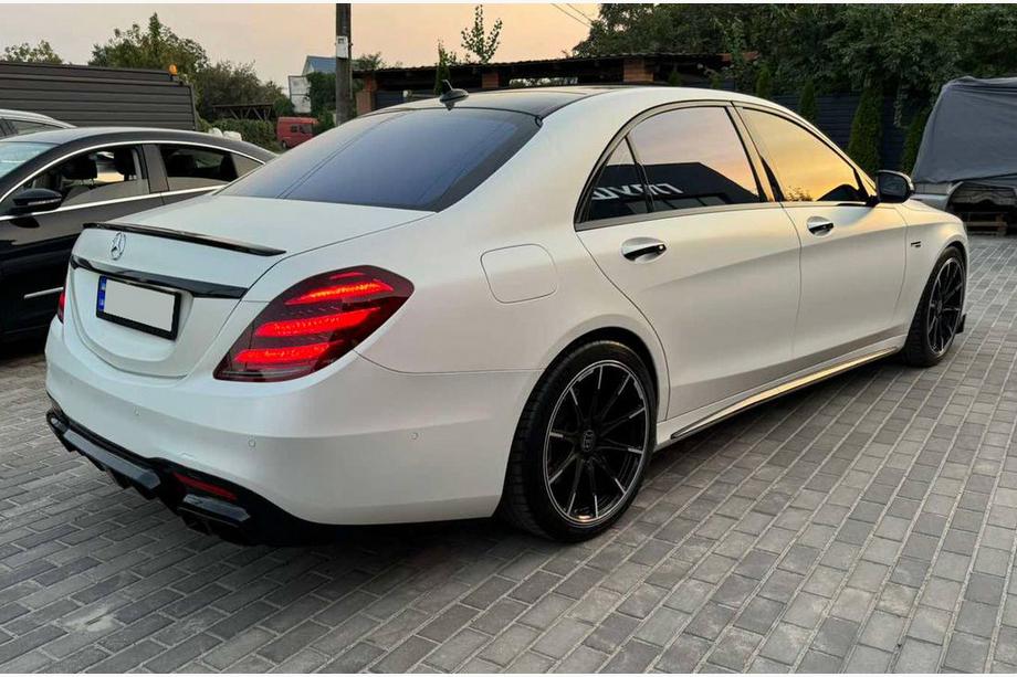 Mercedes S-class W222 2013-2022 Diffuseur arrière BRB (apprêté, 2018+) Image