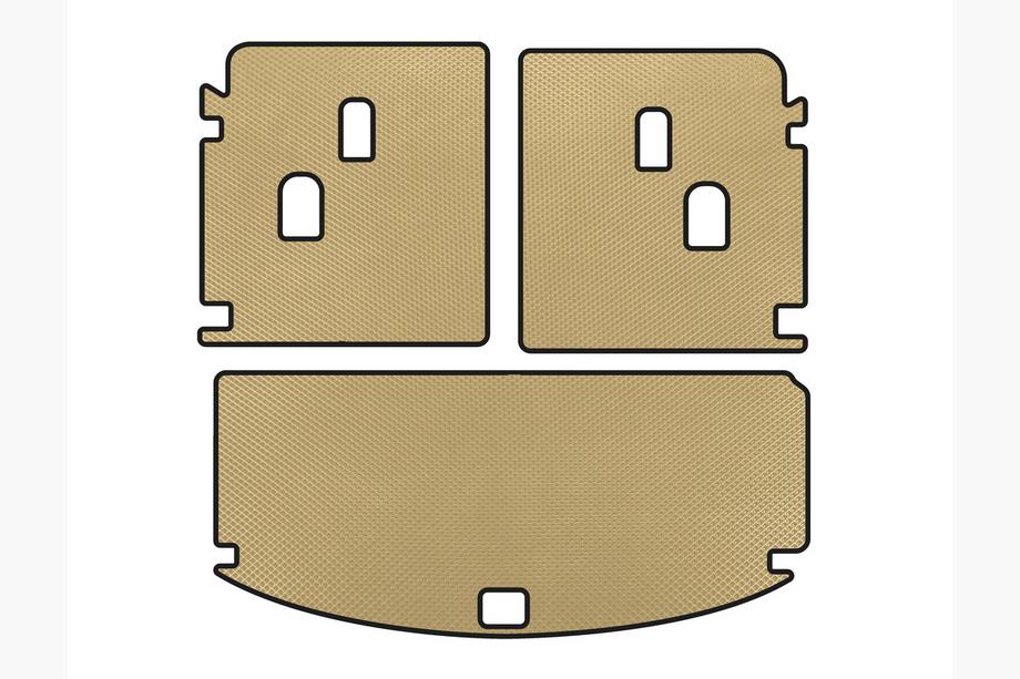Acura MDX 2013-2020 Tapis de coffre EVA V-2 (Beige) Image