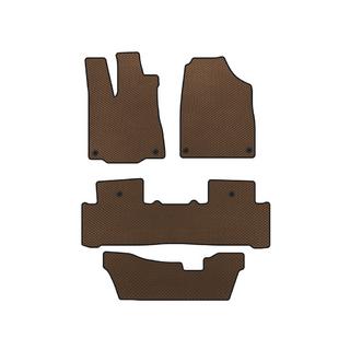 Tapis de sol EVA (3 Rangées, Marron)