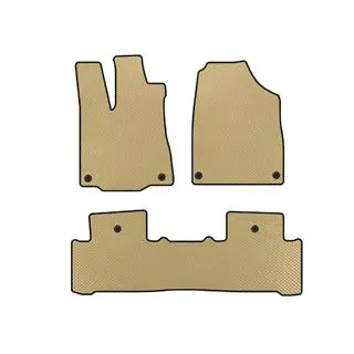 Tapis de sol EVA (2 Rangées, Beige)