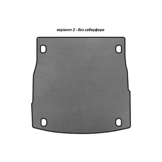 Tapis de coffre EVA V-2 (sans caisson de basses, Gris) Alfa Romeo Stelvio 2016-