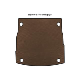 Tapis de coffre EVA V-2 (sans caisson de basses, Marron) Alfa Romeo Stelvio 2016-