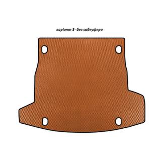 Tapis de coffre EVA V-3 (sans caisson de basses, Orange)