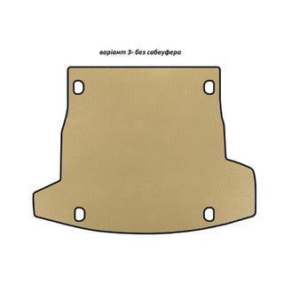 Tapis de coffre EVA V-3 (sans caisson de basses, Beige)