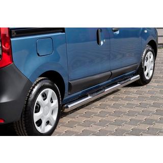 Tubes Latéraux (2 pcs, Inox) Dacia Dokker 2013-2022