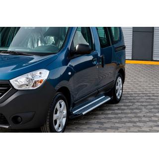 Marchepieds latéraux type X5 (2 pcs, aluminium) Dacia Dokker 2013-2022 photo 1