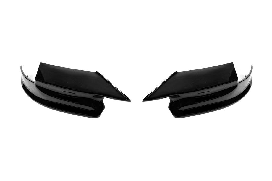 BMW 5 Series F10/F11 2010–2016 Extensions de pare-chocs avant DPT Flap (pour M5, Noir Brillant) Image