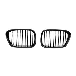 Grilles M-Look (2000-2003, Noir Brillant) BMW 5 Series E39 1996-2003 photo 2