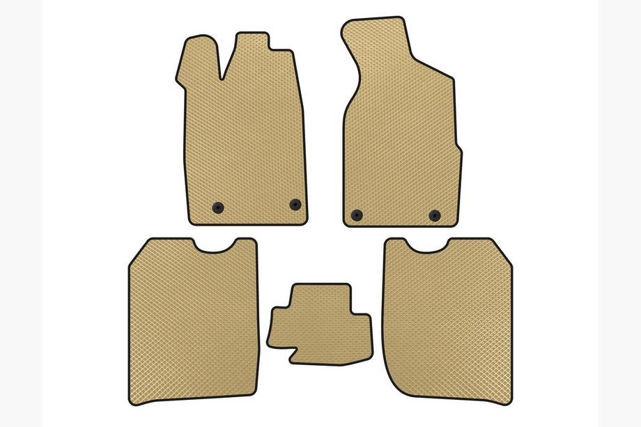 Audi 100 C3 1988-1991 Tapis de sol EVA (1982-1988, Berline, Beige) Image