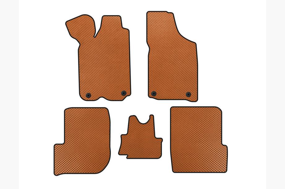 Audi 100 C3 1988-1991 Tapis de sol EVA (1982-1991, Avant, Orange) Image