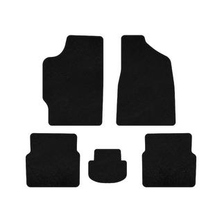 Tapis de sol textile Premium (Berline, noirs) Audi 80 1978-1986 photo 2