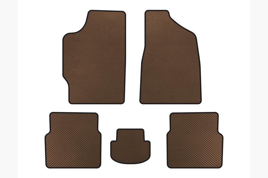 Audi 80 1978-1986 Tapis de sol EVA (Berline, Marron) Image