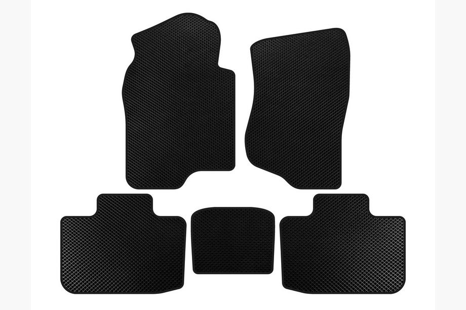 Cadillac Escalade 2007-2014 Tapis de sol EVA (2 Rangées, Noir) Image