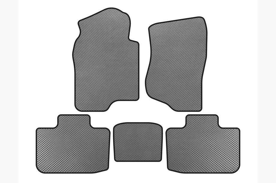 Cadillac Escalade 2007-2014 Tapis de sol EVA (2 Rangées, Gris) Image