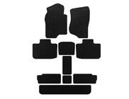 Cadillac Escalade 2007-2014 Tapis de sol EVA (3 Rangées, Noir) photo 1
