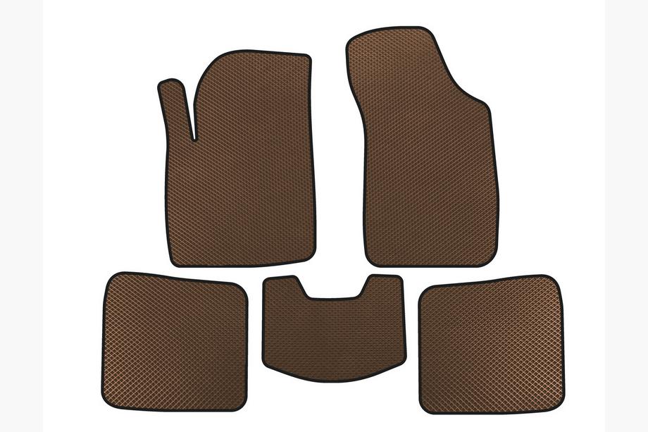 Chery E5 2011-2016 Tapis de sol EVA (Marron) Image