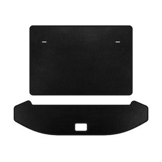 Tapis de coffre EVA (3 rangées, Noir)