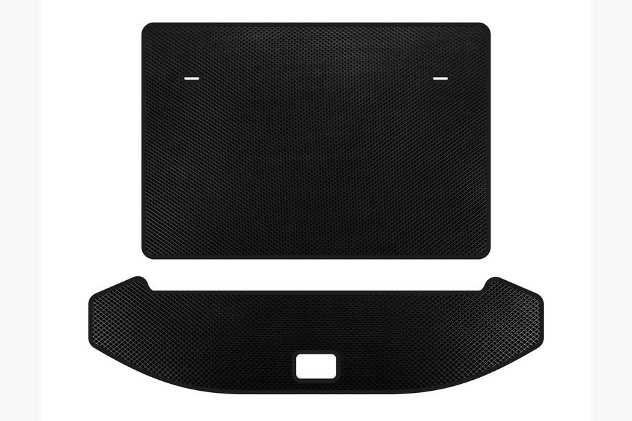 Jetour X70 2018- Tapis de coffre EVA (3 rangées, Noir) Image