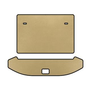 Tapis de coffre EVA (3 rangées, Beige)