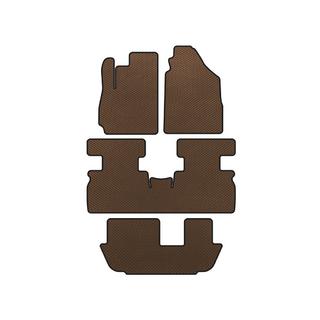Tapis de sol EVA (3 Rangées, Marron) Jetour X70 2018-