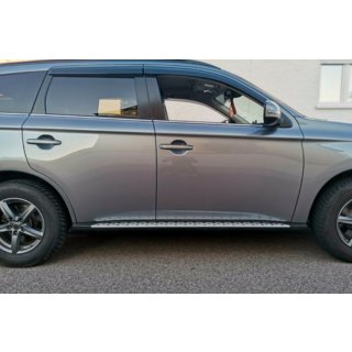 Marchepieds Latéraux OEM V1 (2 pcs, Aluminium) Mitsubishi Outlander 2012-2021 photo 1