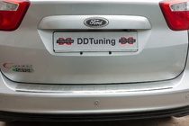 Ford C-Max/Grand C-Max 2010-2019 Protection de Pare-chocs Arrière OmsaLine (Inox) photo 8