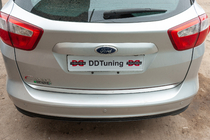 Ford C-Max/Grand C-Max 2010-2019 Baguette de coffre inox Carmos - Acier Inoxydable Turc photo 2