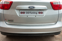 Ford C-Max/Grand C-Max 2010-2019 Baguette de coffre inox Carmos - Acier Inoxydable Turc photo 5