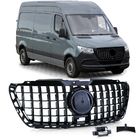 Mercedes Sprinter W907/W910 2018- Calandre Avant Panamericana GT Panamericana Noir Premium Sans Cadre photo 1