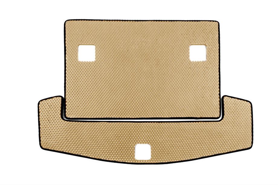 Chevrolet Captiva 2006-2019 Tapis de coffre EVA (7 places, Beige) Image