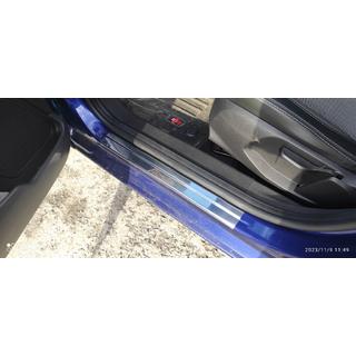 Seuils de porte inox Carmos V1 lot de 4 Ford Fiesta 2008-2017 photo 3