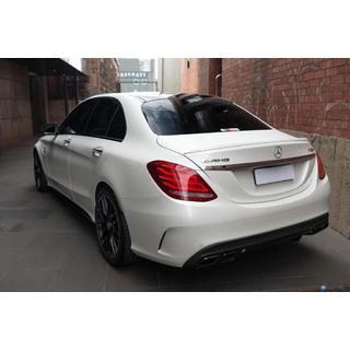 Pare-chocs arrière avec diffuseur (AMG C63-design 2014-2021) Mercedes C-сlass W205 2014-2021 photo 1