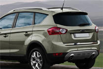 Ford Kuga 2008-2013 Baguette de coffre inox photo 2