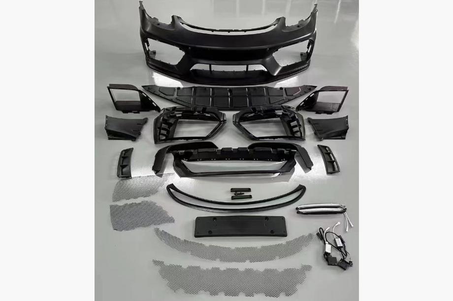 Porsche Boxster/Cayman 981 2013-2016 Pare-chocs avant complet (style 982 GT4) Photo 2