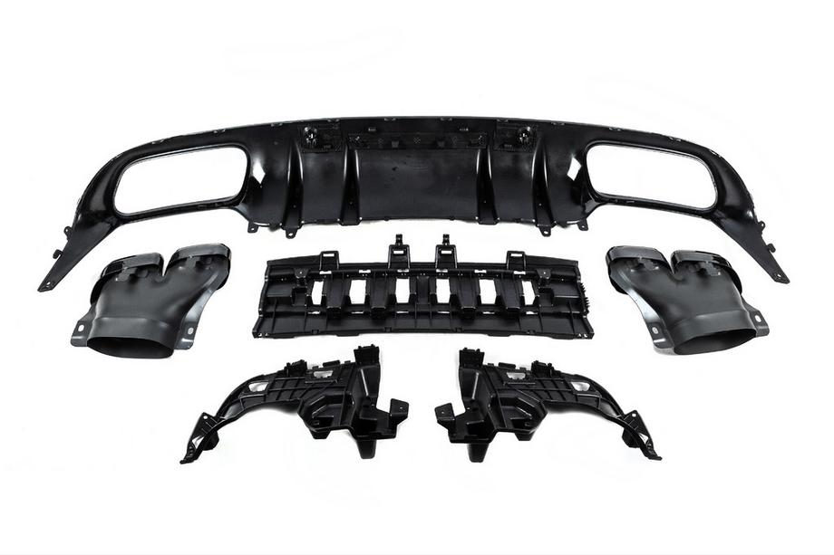 Mercedes C-class W205 2014-2021 Kit carrosserie avec diffuseur pour Coupe (AMG C63-design 2014-2018) Photo 9