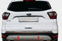 Ford Kuga/Escape 2013-2019 Baguette de coffre inox photo 3