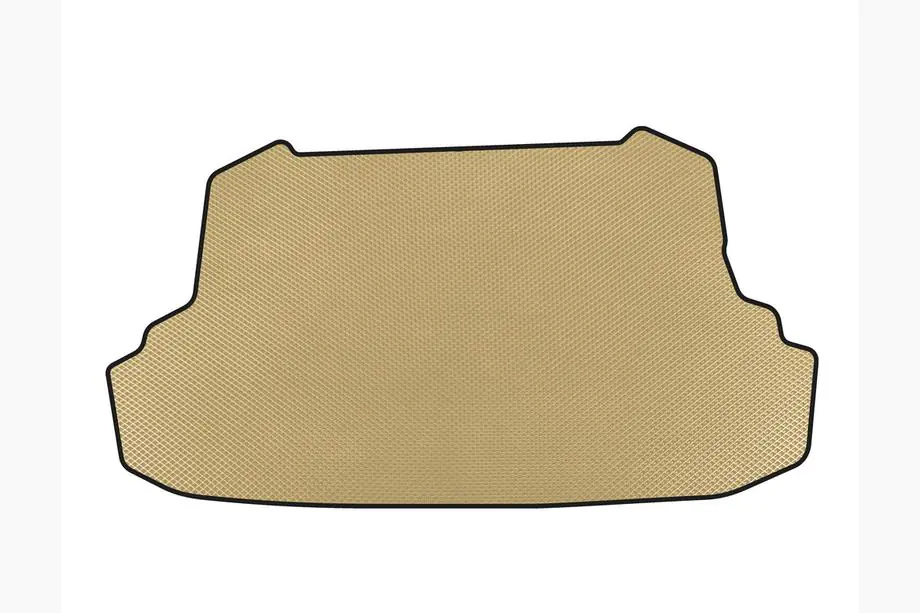 BYD F3 2013-2015 Tapis de coffre EVA (avec découpe pour bonbonne, SD, Beige) Image