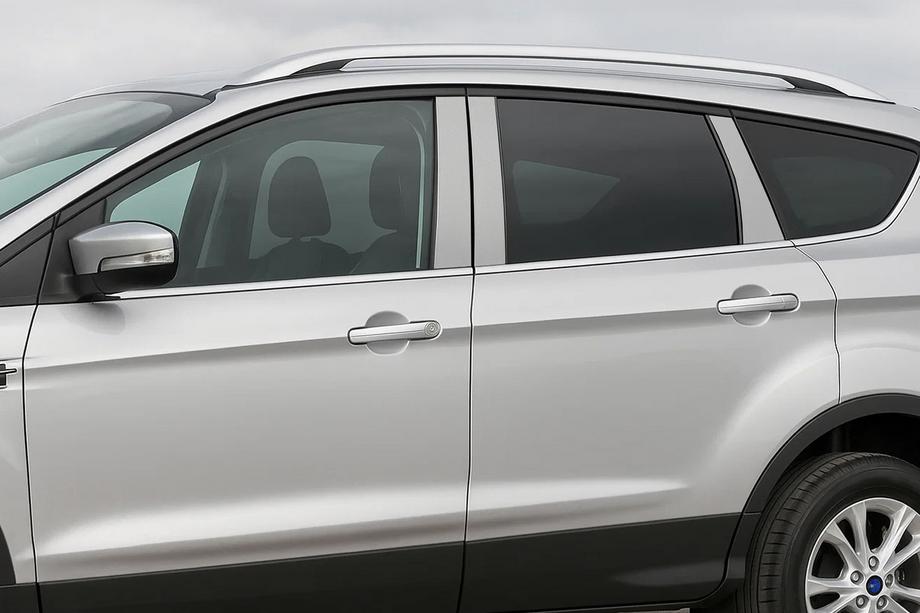 Ford Kuga/Escape 2013-2019 Enjoliveurs de Montants de Portes en Acier Inoxydable Image