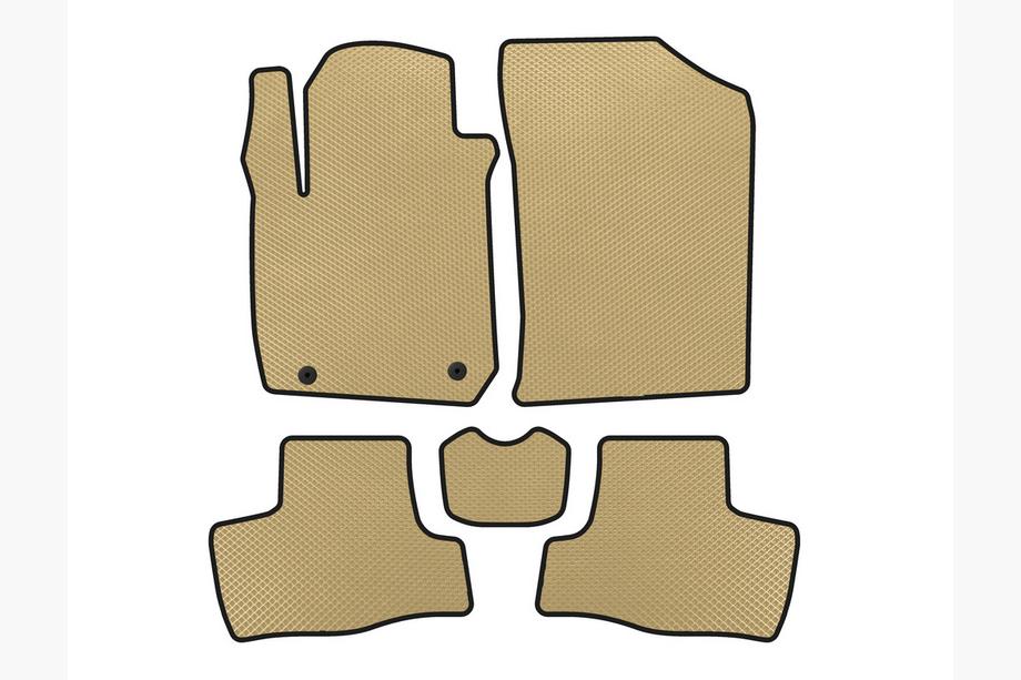 BYD F0 2008-2014 Tapis de sol EVA (Beige) Image