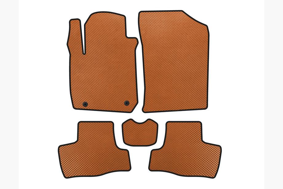 BYD F0 2008-2014 Tapis de sol EVA (Orange) Image