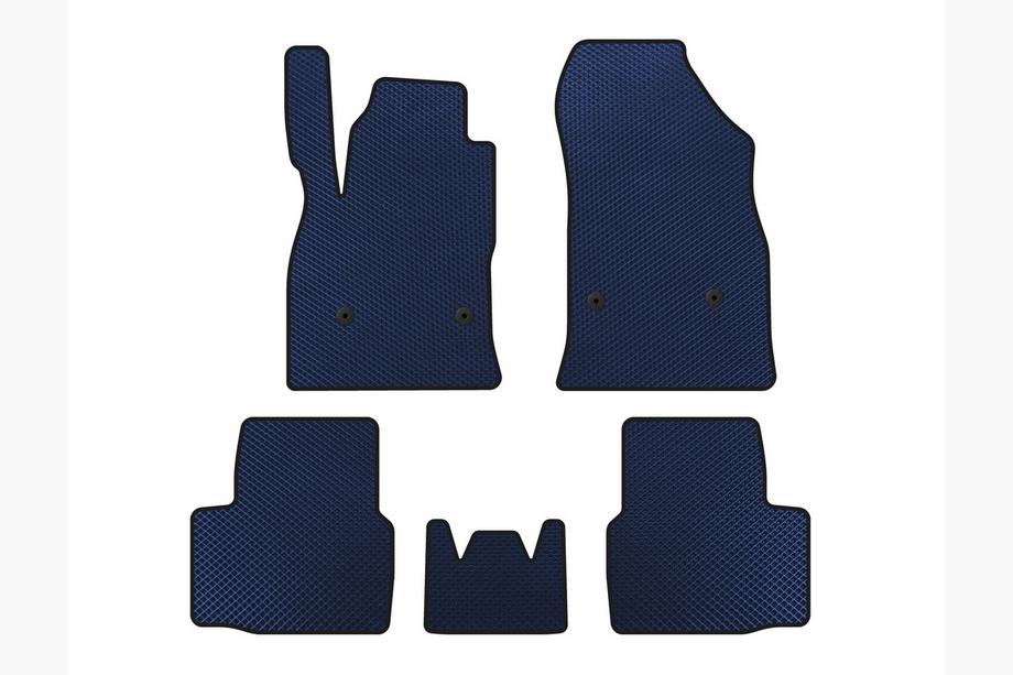 Chevrolet Cruze 2016-2019 Tapis de sol EVA (SD, Bleu) Image