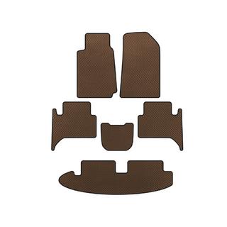 Tapis de sol EVA (3 Rangées, Marron)